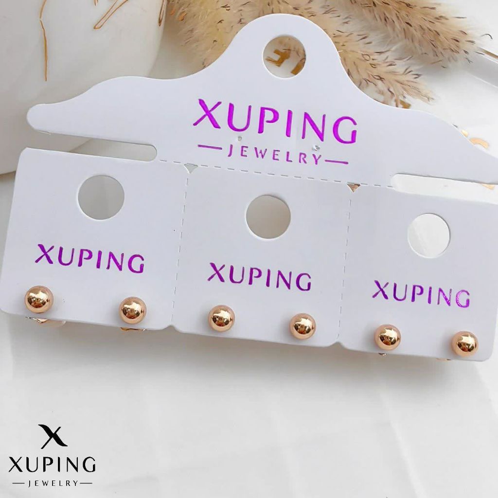 گوشواره گوی میخی ژوپینگ کد 2572 - خرید آنلاین از گالری آداس